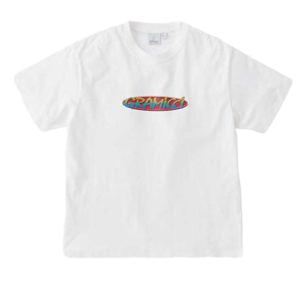 T-shirt Oval Uomo White
