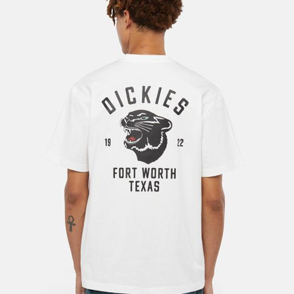 T-shirt Panther White