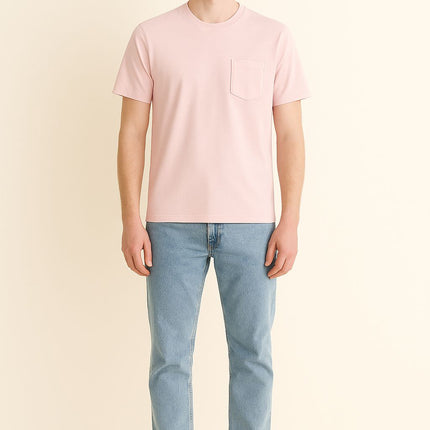 T-shirt Pocket Uomo Light Pink