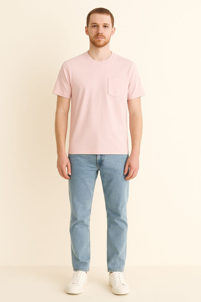 T-shirt Pocket Uomo Light Pink