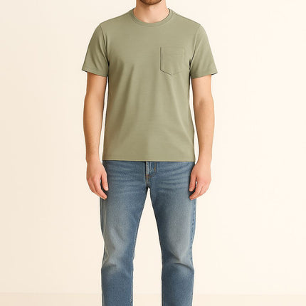 T-shirt Pocket Uomo Sage