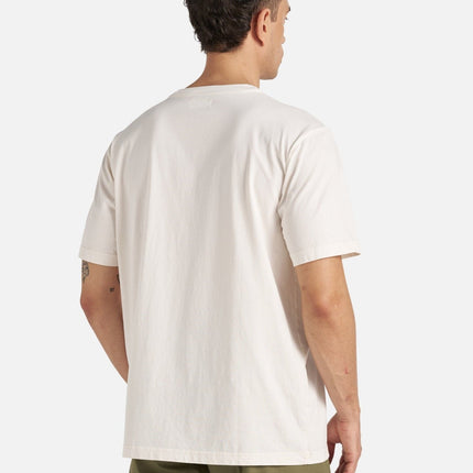 T-shirt Print Pocket Uomo Ecru