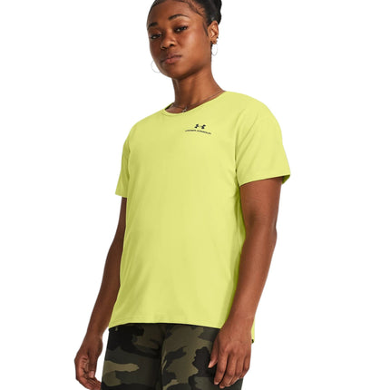 T-shirt Rush Energy 2.0 Donna Lime Yellow/Black