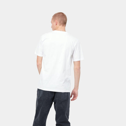 T-shirt S7S Pocket Uomo Bianca