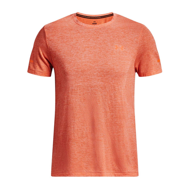 T-shirt Seamless Uomo Frosted Orange/Reflective
