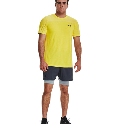 T-shirt Seamless Uomo Starfruit/Downpour Gray