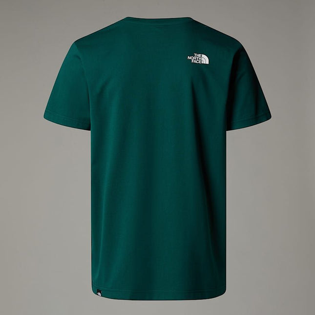 T-shirt Simple Dome Uomo Hunter Green
