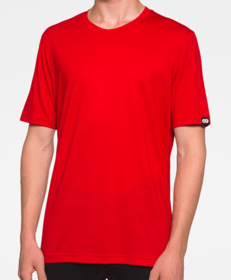 T-shirt S/S Flame Uomo Rossa