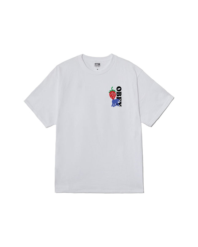 T-shirt Strawberry Uomo White