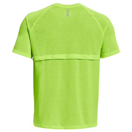 T-shirt Streaker Run Uomo Lime Surge/Reflective