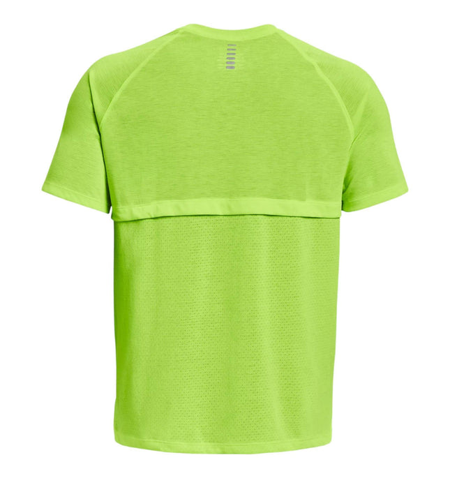 T-shirt Streaker Run Uomo Lime Surge/Reflective