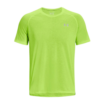 T-shirt Streaker Run Uomo Lime Surge/Reflective