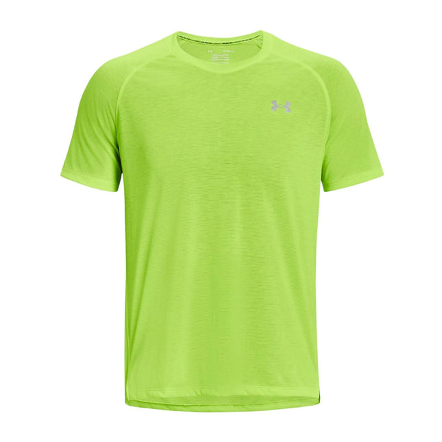 T-shirt Streaker Run Uomo Lime Surge/Reflective