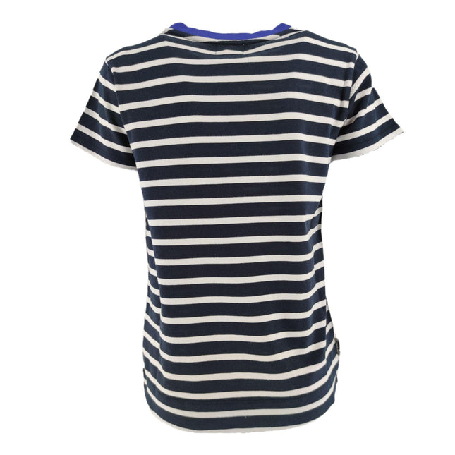 T-shirt Striped Jersey Donna Melton Blue Stripe