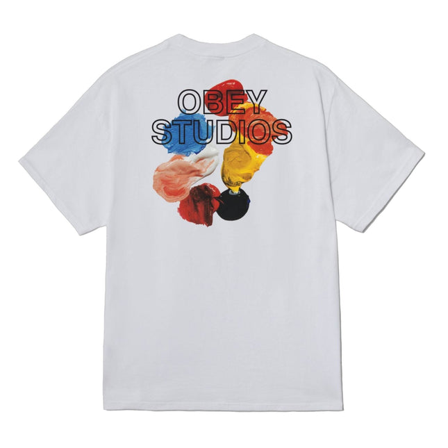 T-shirt Studios Palette Uomo White