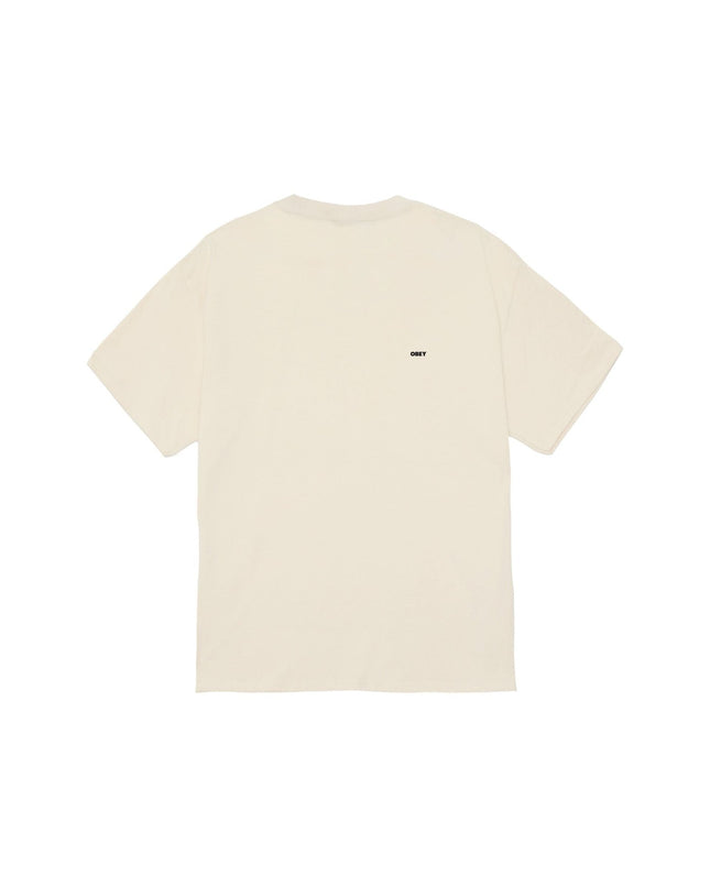 T-shirt Target Icon Uomo Cream