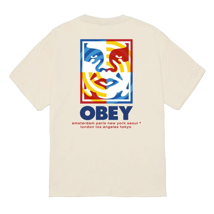 T-shirt Target Icon Uomo Cream