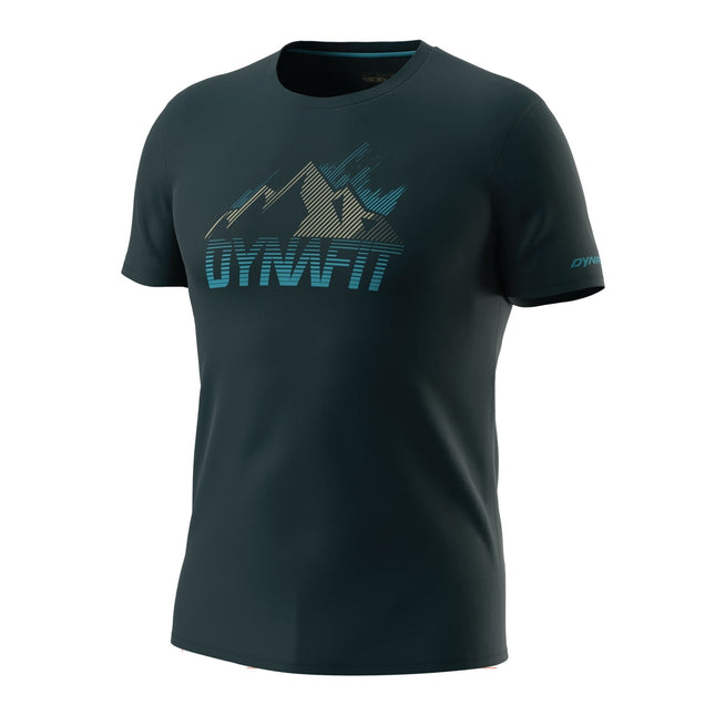 T-shirt Transalper Graphic Uomo Blueberry