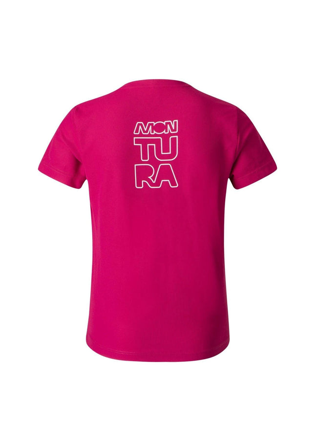 T-shirt Trekking Bambina Rosa Sugar