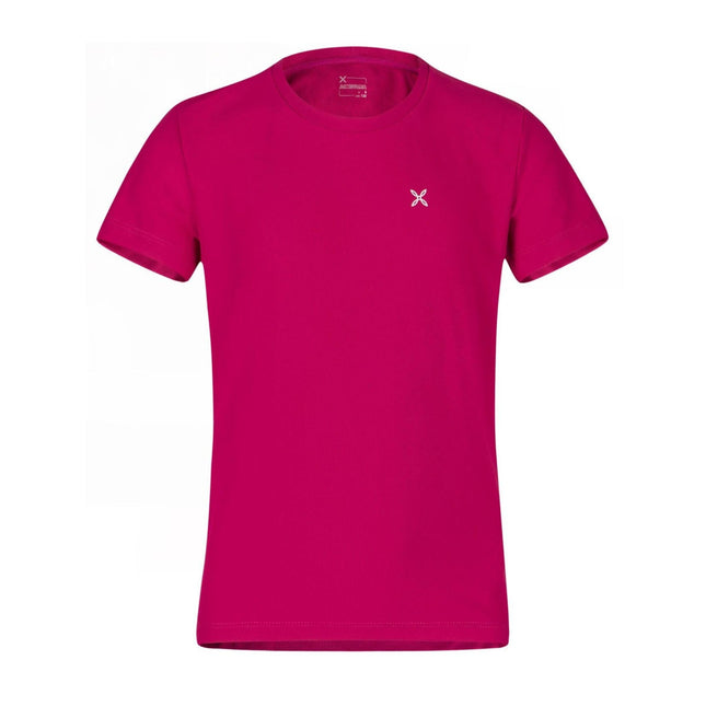 T-shirt Trekking Bambina Rosa Sugar