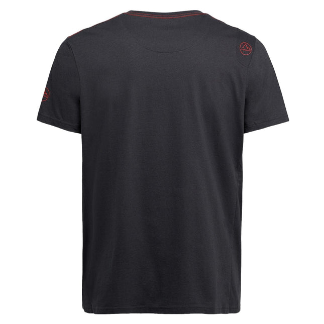 T-shirt Van Uomo Carbon/Cherry Tomato