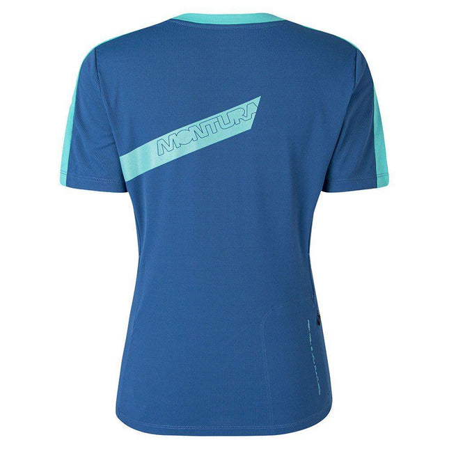 T-shirt Way Donna Deep Blue/Care Blue