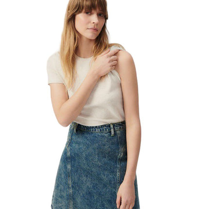 T-shirt Ypawood Donna Heather Grey