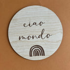 Ciao mondo solo 1 targetta