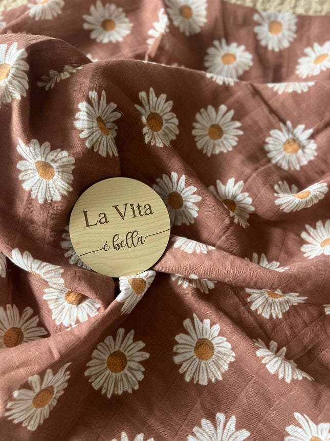 Targhette in Legno Mono