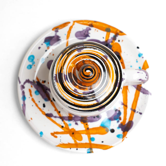 Tazzina Caffè Macchie d'Istintismo