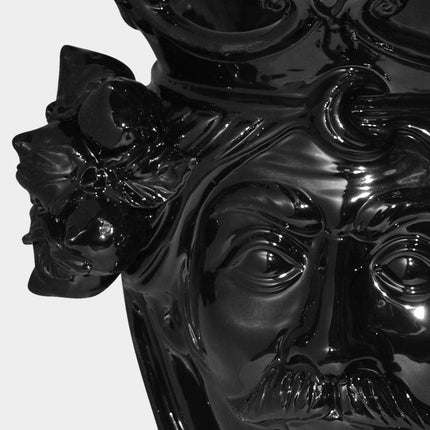 Testa h 25 limoni black lucido maschio