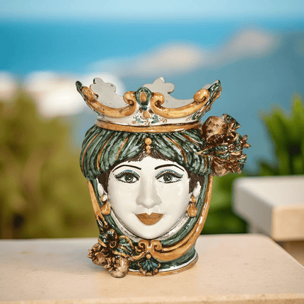 Testa h 25 melograni verde/arancio femmina