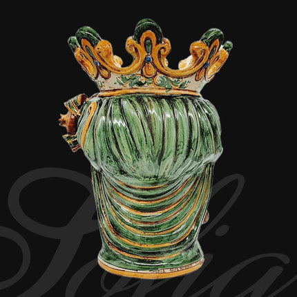 Testa h 40 melograno verde/arancio donna