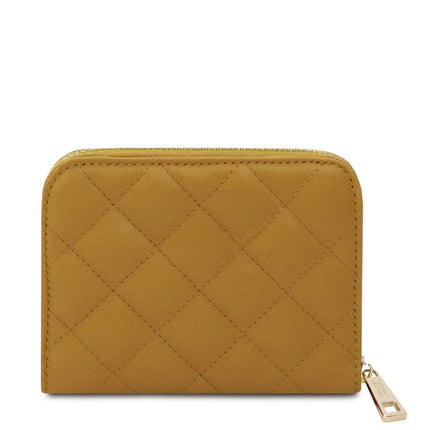 Teti - Exclusive zip around soft quilted leather wallet | TL142319