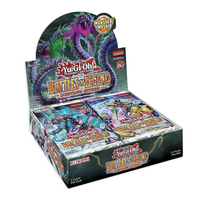 Yu-Gi-Oh! TCG Battles of Legend: Monstrous Revenge Booster Display (24) *English Version*