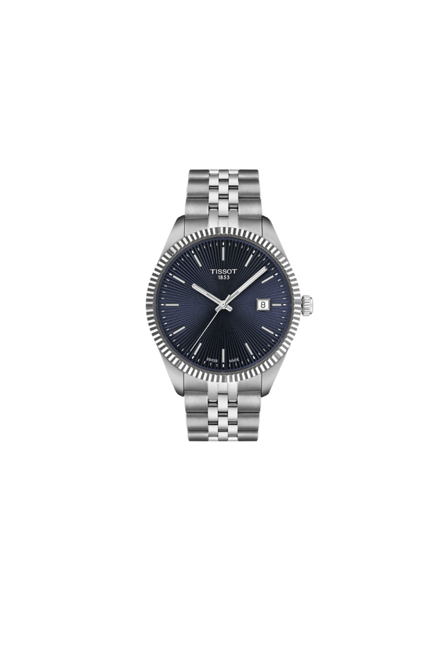 Tissot Ballade 40mm Quarzo Uomo – Quadrante Blu, jubilee, Swiss Made T156.410.11.041.00