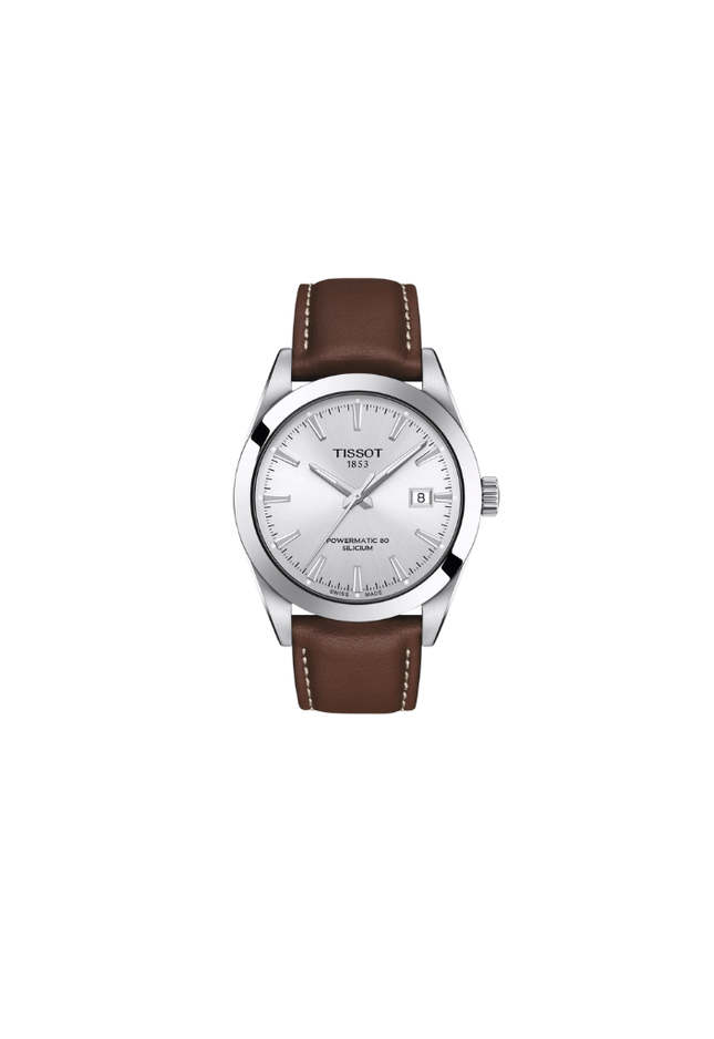 Tissot Gentleman Automatic Swiss Made Silver 40mm – Codice T127.407.16.031.00