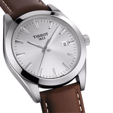 Tissot Gentleman Automatic Swiss Made Silver 40mm – Codice T127.407.16.031.00