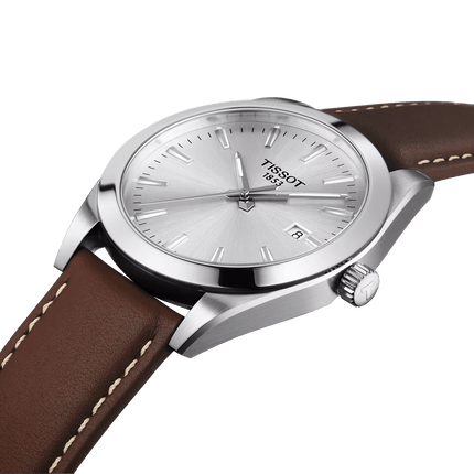 Tissot Gentleman Automatic Swiss Made Silver 40mm – Codice T127.407.16.031.00