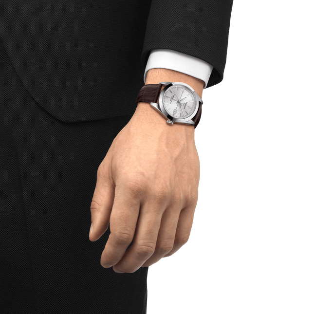 Tissot Gentleman Automatic Swiss Made Silver 40mm – Codice T127.407.16.031.01