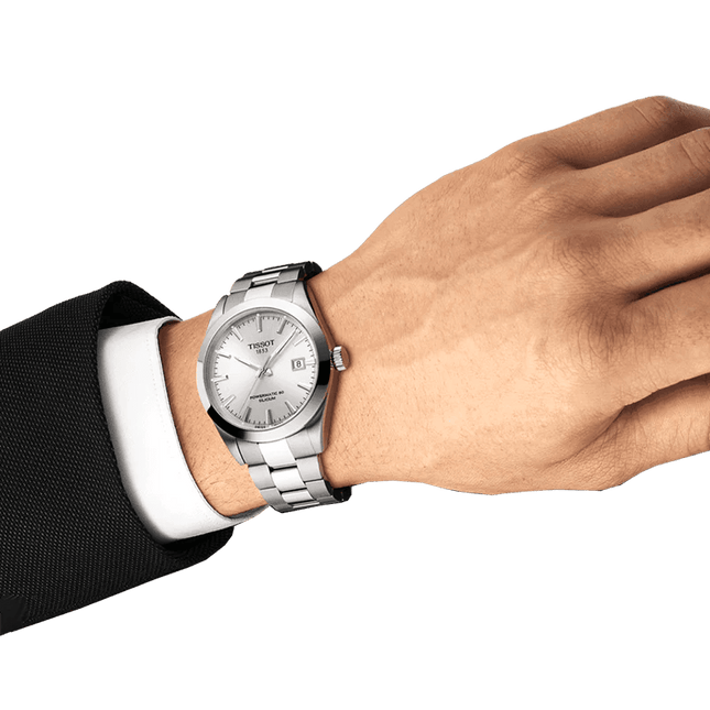 Tissot Gentleman Powermatic 80 – Automatico Swiss Made, argento, 40mm – T127.407.11.031.00