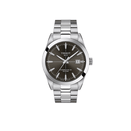 Tissot Gentleman Powermatic 80 – Automatico Swiss Made, grigio scuro (anthracite), 40 mm – T127.407.11.061.01