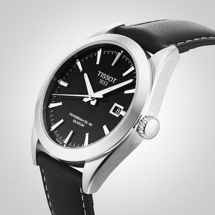 Tissot Gentleman Powermatic 80 Silicium – Automatico, Swiss Made, Nero su Nero, 40mm – T127.407.16.051.00
