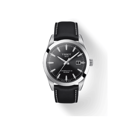Tissot Gentleman Powermatic 80 Silicium – Automatico, Swiss Made, Nero su Nero, 40mm – T127.407.16.051.00