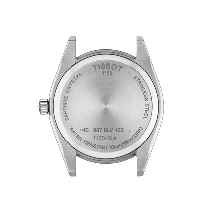 Tissot Gentleman T1274101105100 – Orologio uomo quarzo nero, cassa acciaio 40 mm, vetro zaffiro antigraffio