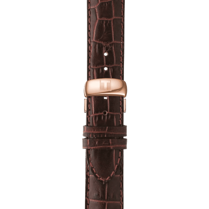 Tissot Le Locle Automatic Swiss Made acciaio Oro Rosa 39.3mm Cinturino Pelle – T006.407.36.033.00