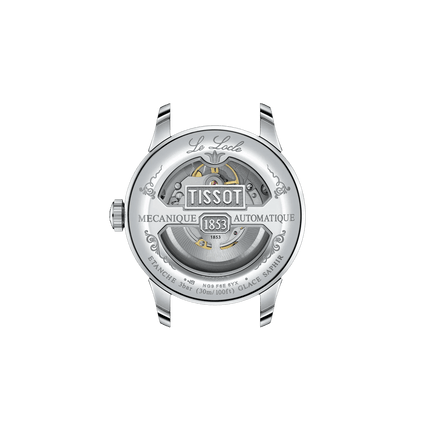 Tissot Le Locle Automatic Swiss Made Argento 39.3mm Cinturino Pelle – T006.407.16.033.00