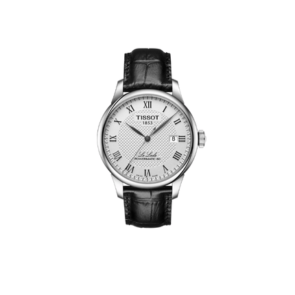 Tissot Le Locle Automatic Swiss Made Argento 39.3mm Cinturino Pelle – T006.407.16.033.00