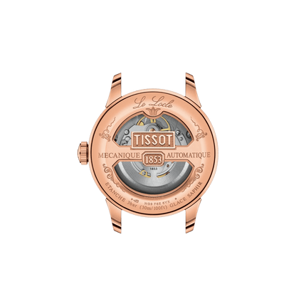 Tissot Le Locle Automatic Swiss Made Nero Oro Rosa 39.3mm Cinturino Pelle – T006.407.36.053.00