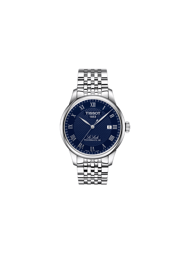 Tissot Le Locle Powermatic 80 – Automatico Swiss Made, blu, 39.3mm – Cod. T006.407.11.043.00